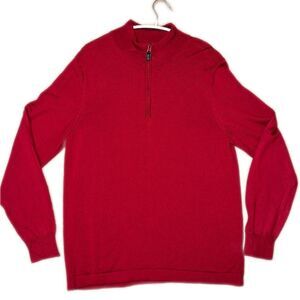 Wool Knit Quarter Zip